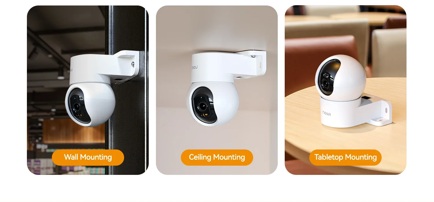 كاميرا مراقبة داخلية IMOU Ranger Mini بدقة 3MP QHD / 5MP UHD مع محادثة ثنائية الاتجاه واكتشاف الأشخاص بالذكاء الاصطناعي ورؤية ليلية ملونة - Image 10