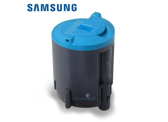 خرطوشة تونر ليزر Samsung CLP-C300A أصلية باللون السماوي - Image 2