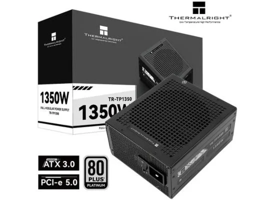 مزود طاقة Thermalright TP1350 بقدرة 1350 واط 80 Plus Platinum معياري بالكامل ATX 3.0 - Image 3