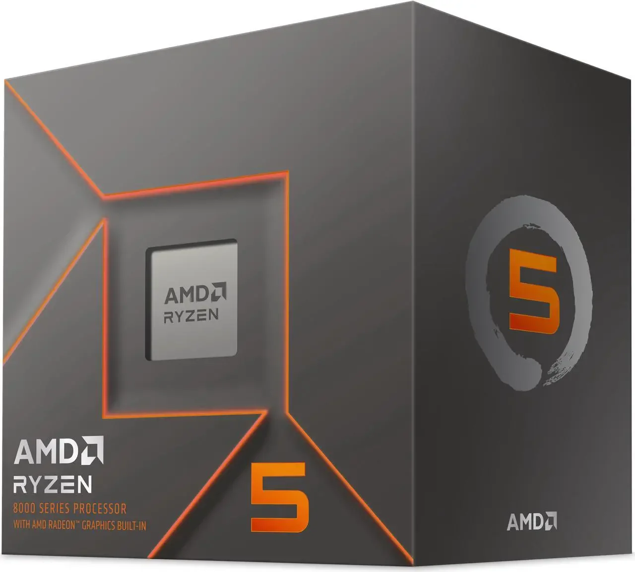 AMD Ryzen 5 8500G 6-Core Desktop Processor with Radeon 740M Graphics