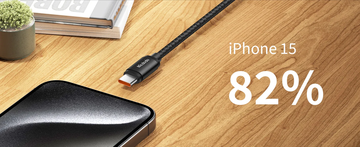 Mcdodo 100W USB-C to USB-C PD 3.1 Fast Charging Cable - Thumbnail 14