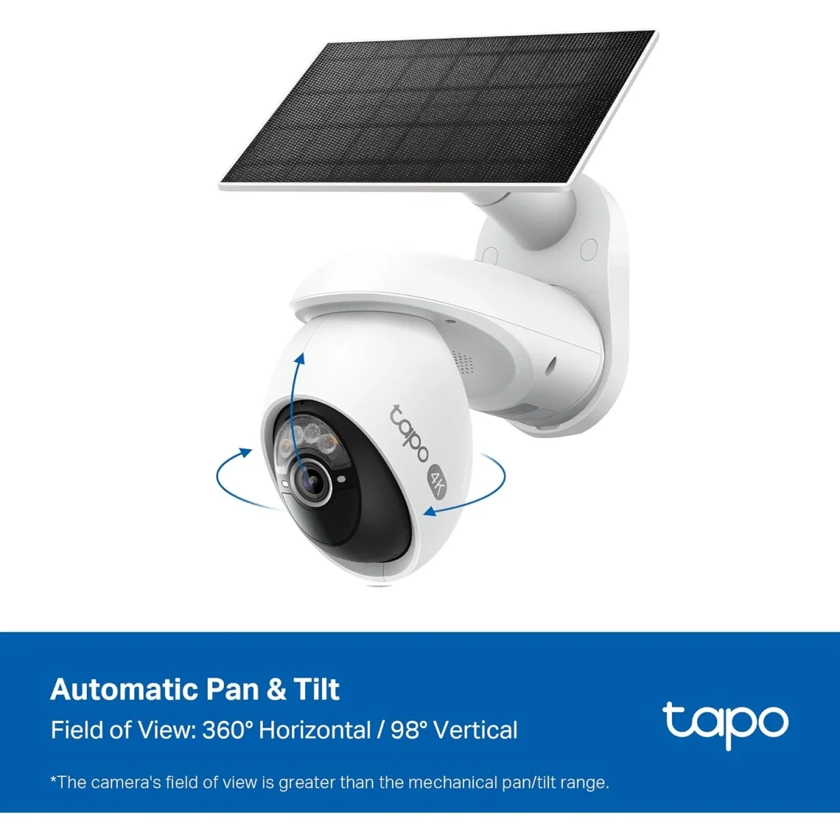 TP-LINK Tapo C660 Kit 4K Wireless Outdoor Battery Security Camera with Solar Panel - Image 4