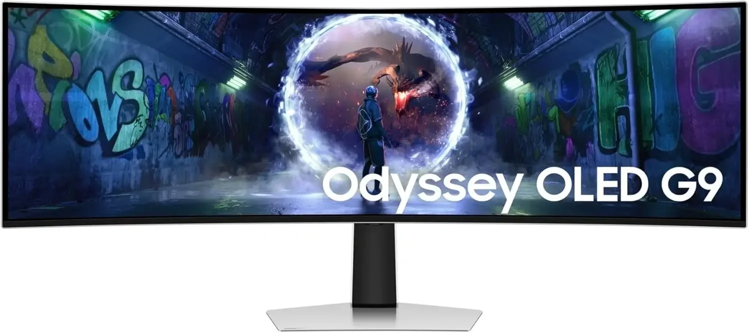 Samsung Odyssey G9 DG932 49-inch QD-OLED DQHD 240Hz 0.03ms Curved Gaming Monitor