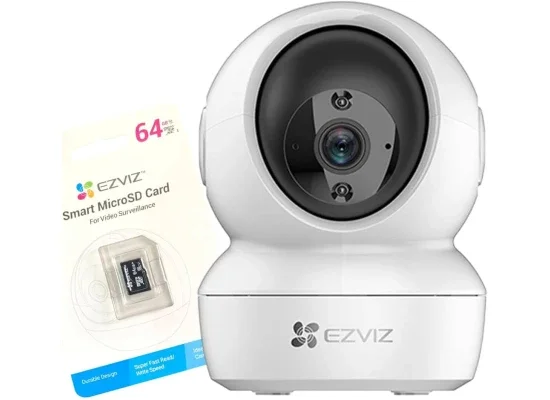 EZVIZ CS-H6C 2MP Full HD Pan & Tilt Wi-Fi Smart Security Camera - Thumbnail 2