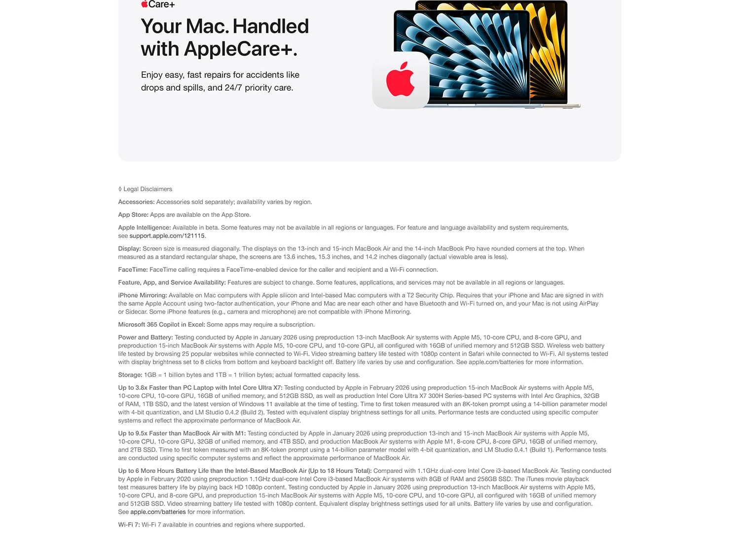 لابتوب Apple MacBook Air 15 2026 مقاس 15.3 إنش بمعالج M5 وذاكرة 16GB وتخزين 1TB SSD ووحدة 10-Core CPU و10-Core GPU لون Midnight - Image 18