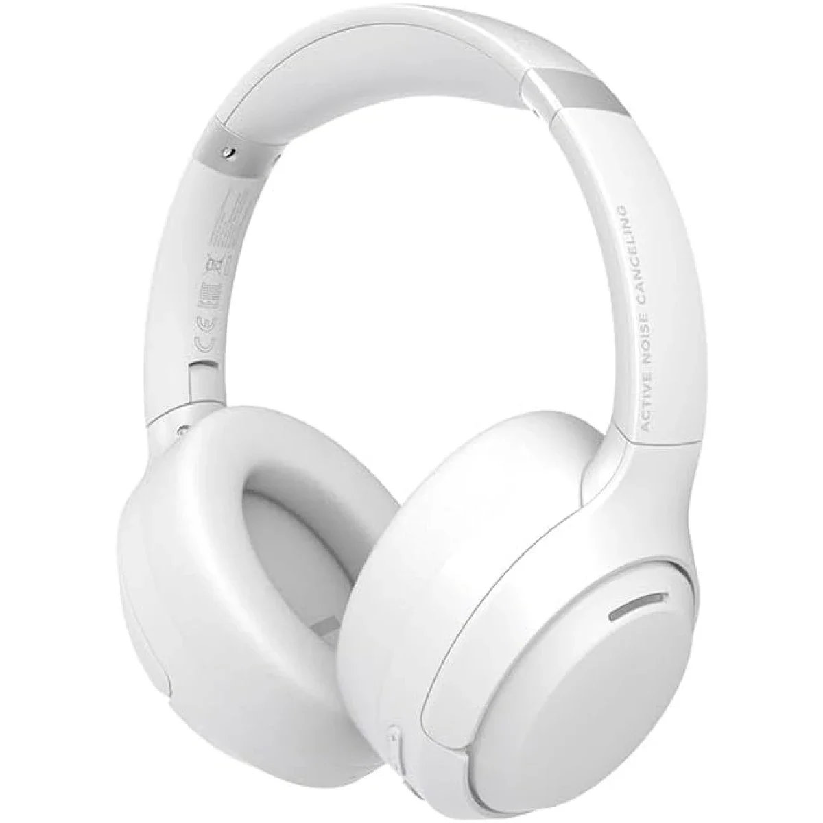 HONOR CHOICE VZ Sport Mate Pro Wireless Over-Ear Headphones, 40mm, ANC, Bluetooth 5.4, 80-Hour Battery, White