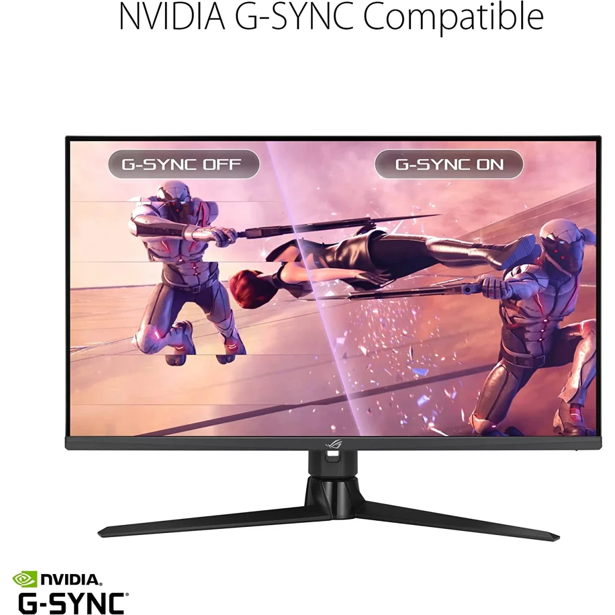 Asus ROG Strix XG32UQ 32-Inch 4K Fast IPS Gaming Monitor 160Hz 1ms - Thumbnail 4