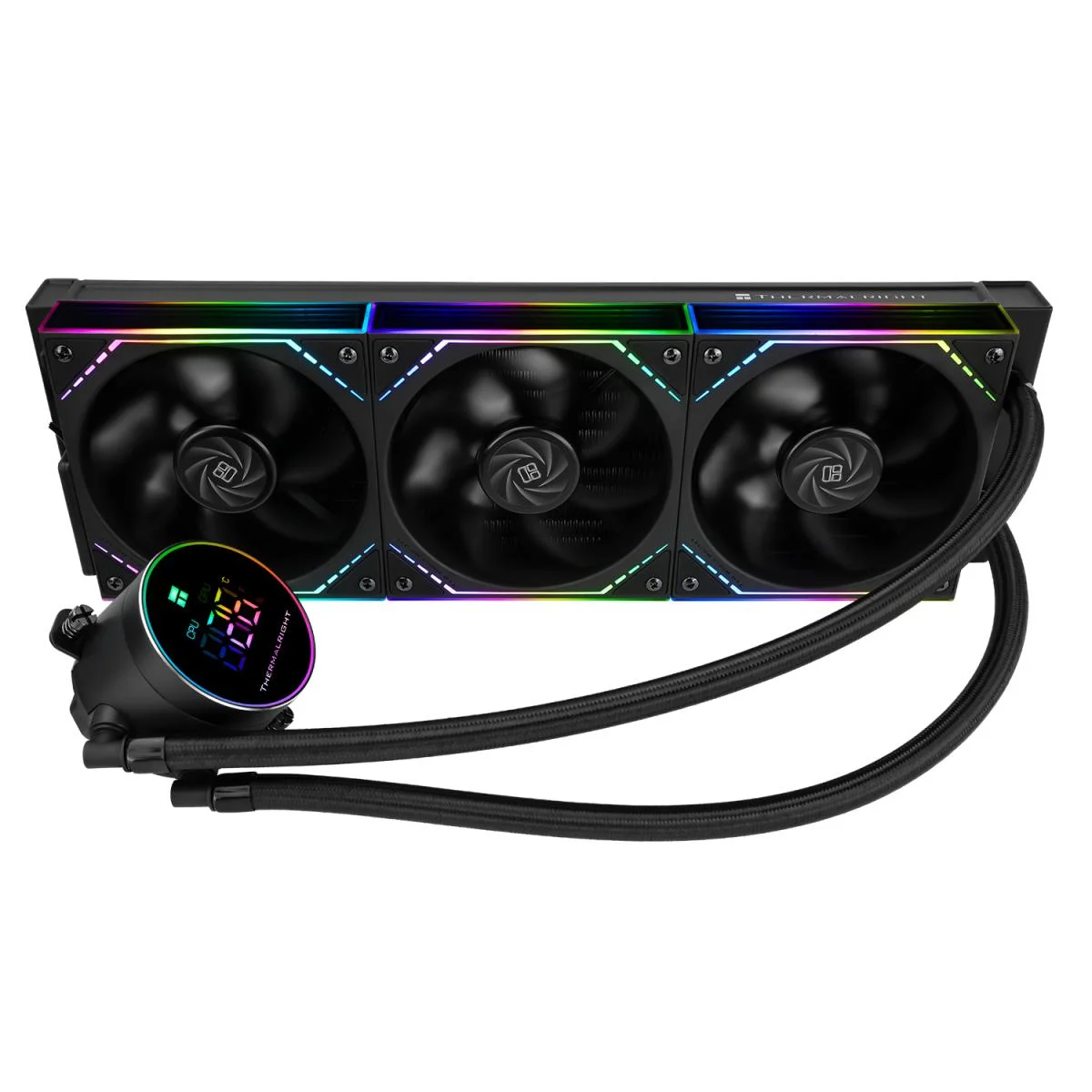 مبرد سائل للمعالج Thermalright Frozen Magic 360 Digital ARGB Black V2 - Image 3