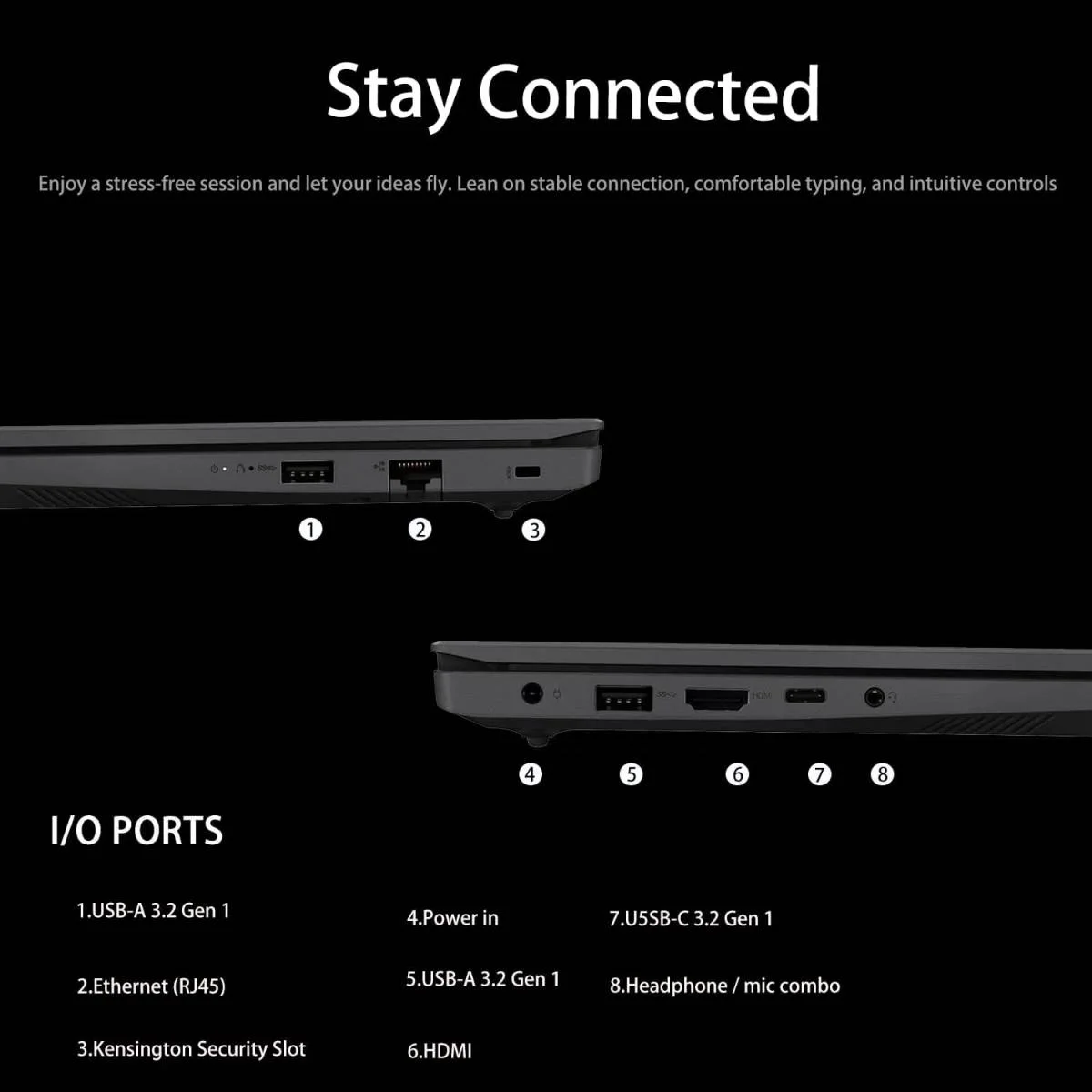 Lenovo V14 Gen 4 Laptop, Intel Core i7-13620H, 16GB DDR4, 512GB SSD, 14-inch FHD, Windows 11 Home - Thumbnail 3