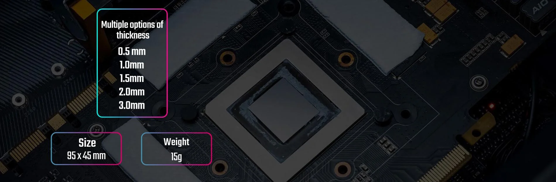 وسادة حرارية Cooler Master TPX-NOPP-9020-R1 بسماكة 2.0 ملم - Thumbnail 15