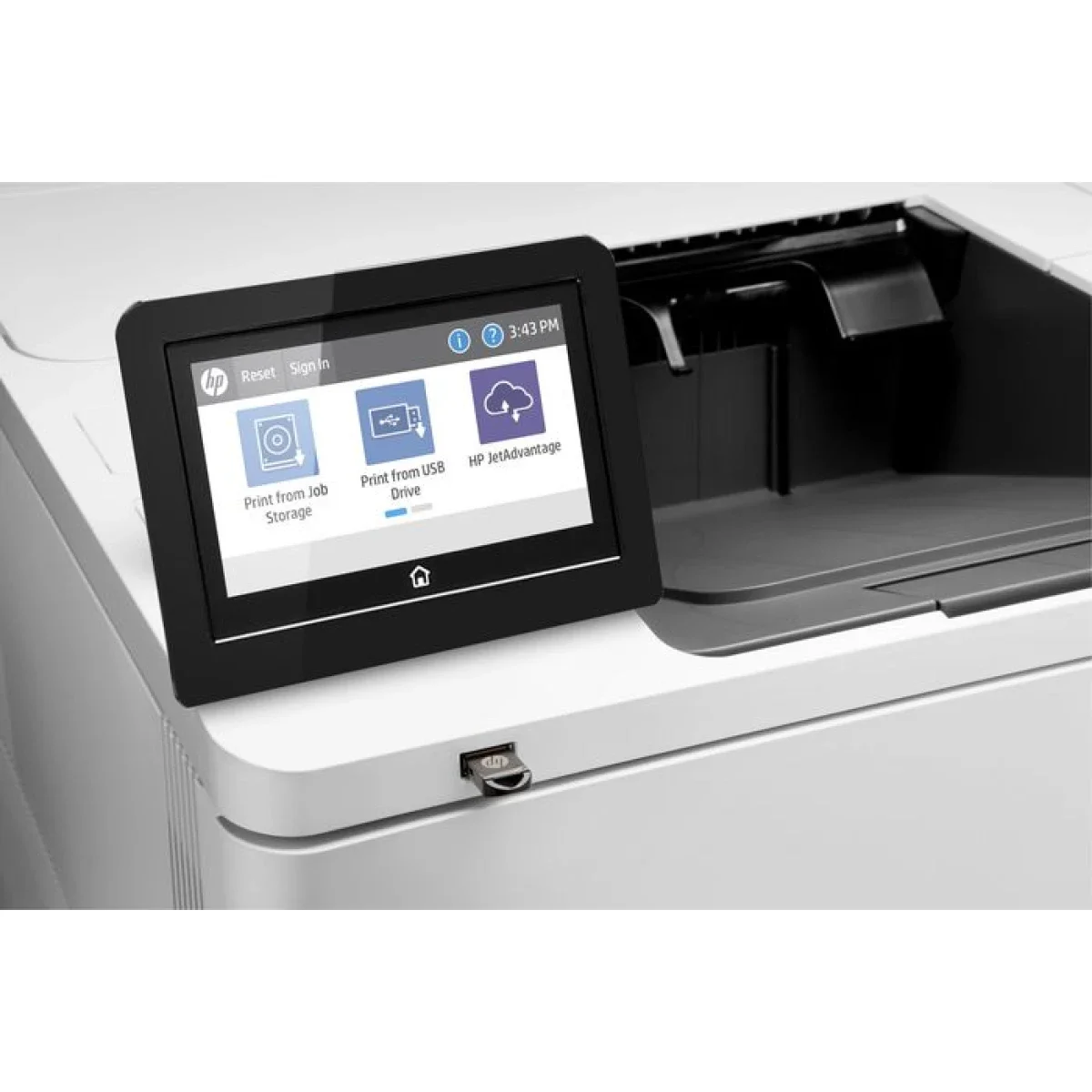 HP LaserJet Enterprise M612dn (7PS86A) Monochrome Laser Printer - Thumbnail 3