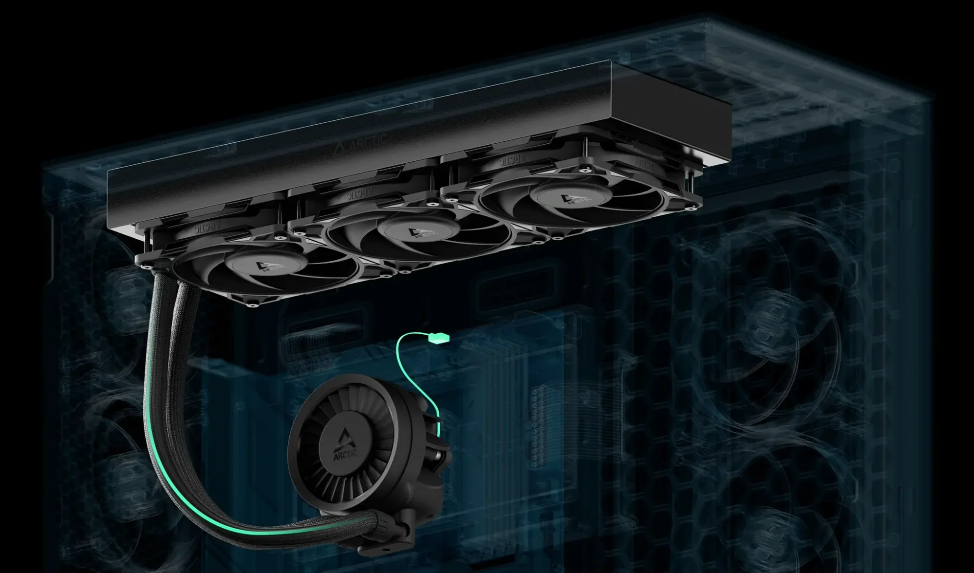 ARCTIC Freezer III Pro 360 AIO CPU Liquid Cooler - Thumbnail 6