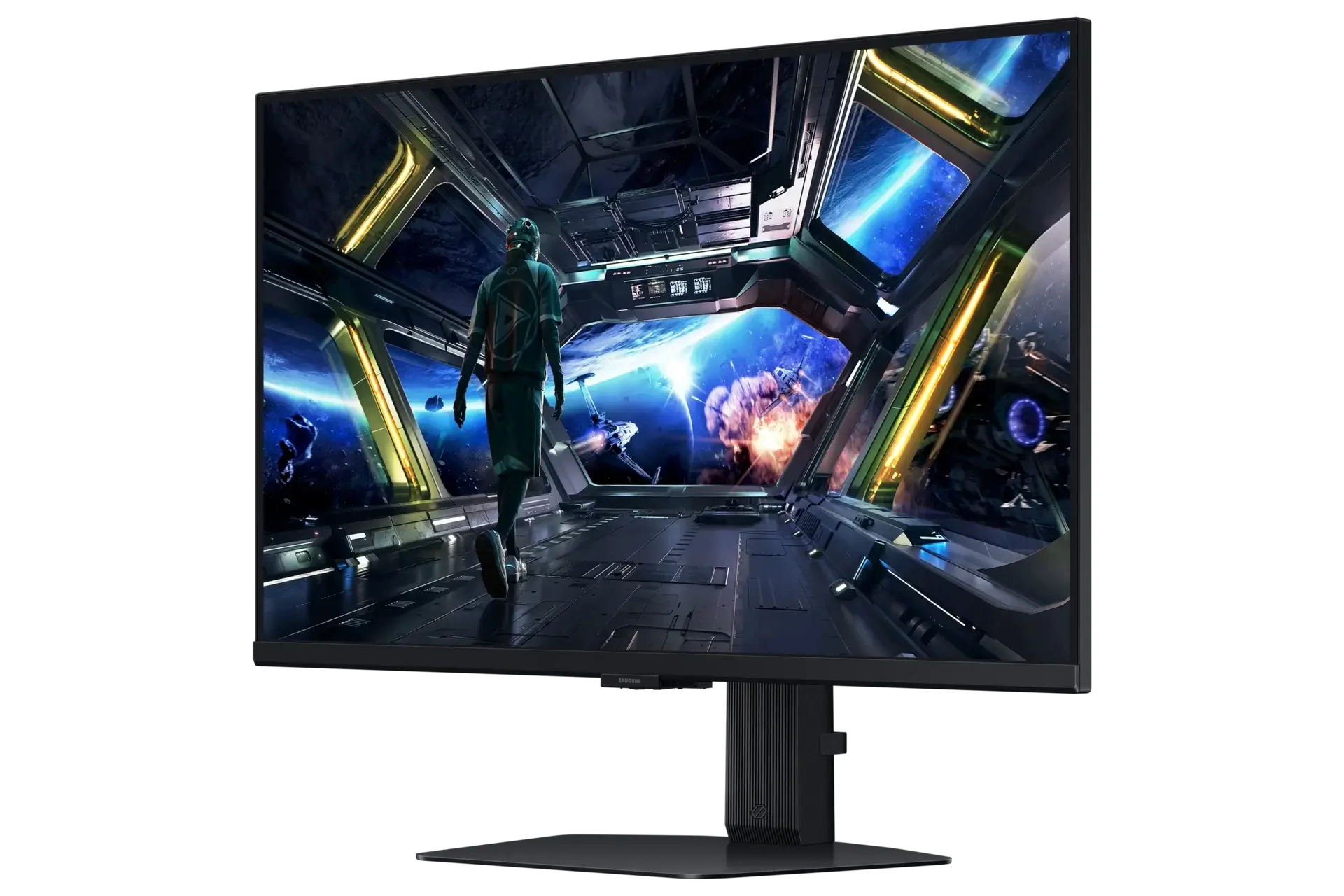 شاشة ألعاب Samsung Odyssey G7 Smart Tizen DG702 مقاس 27 إنش 4K UHD بتردد 144Hz - Image 2