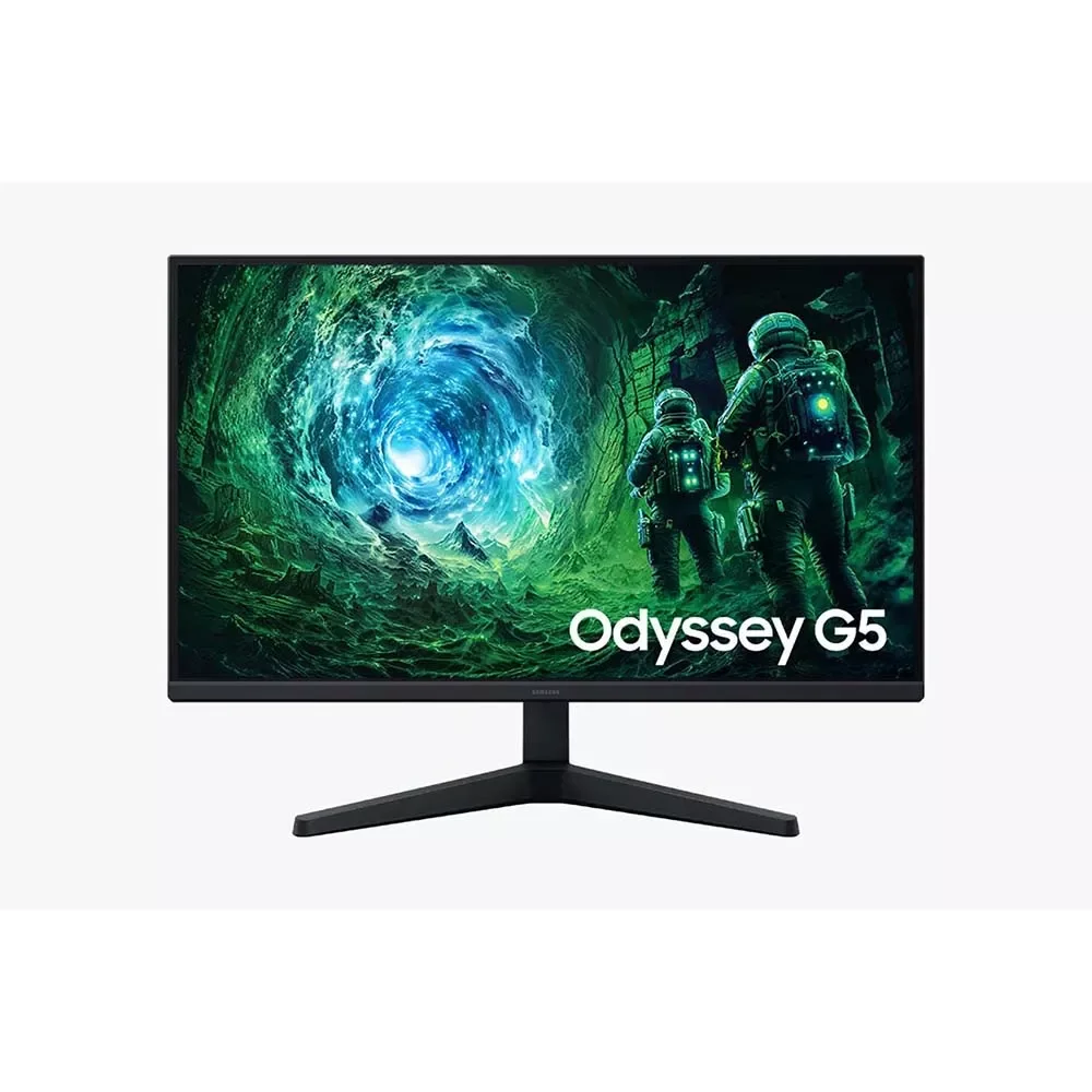 شاشة Samsung Odyssey G5 FG532 للألعاب 27 إنش مسطحة IPS 2K 200 هرتز 1 مللي ثانية LS38FG532 - Image 3