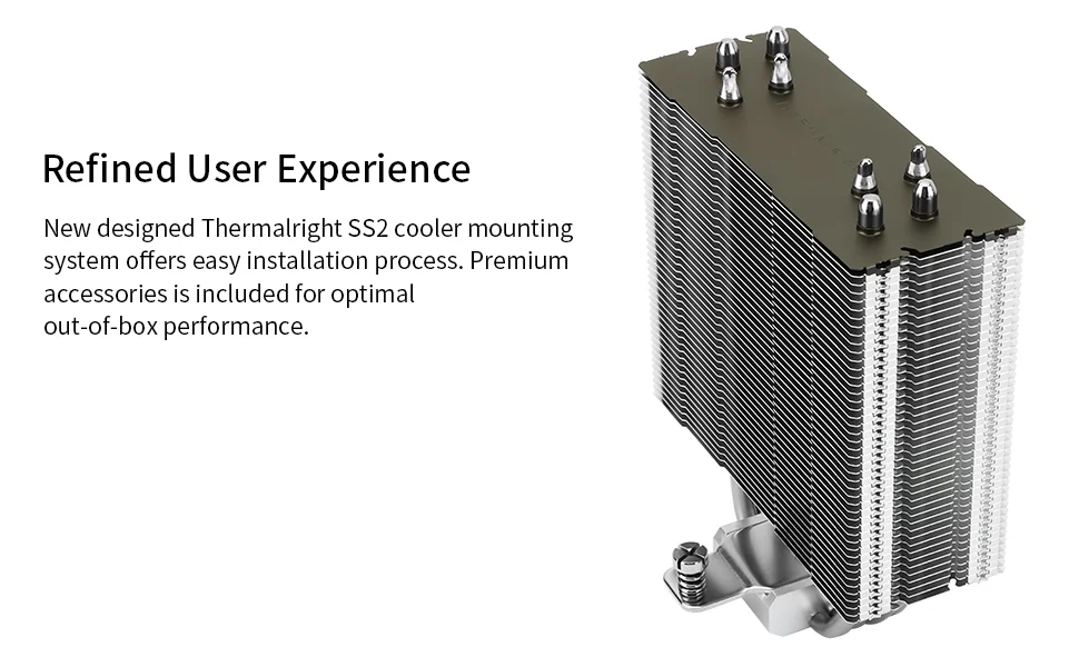 Thermalright Assassin Spirit 120 V2 Plus CPU Air Cooler - Thumbnail 10