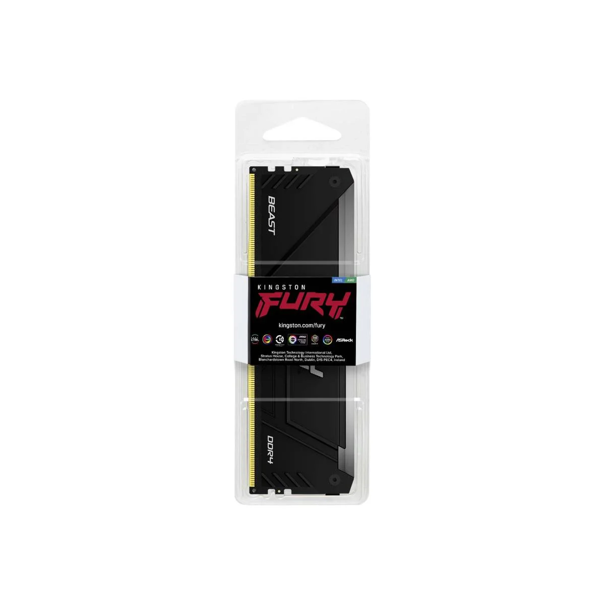 ذاكرة رام Kingston FURY Beast RGB 16GB DDR4 بسرعة 3200MT/s - Image 3