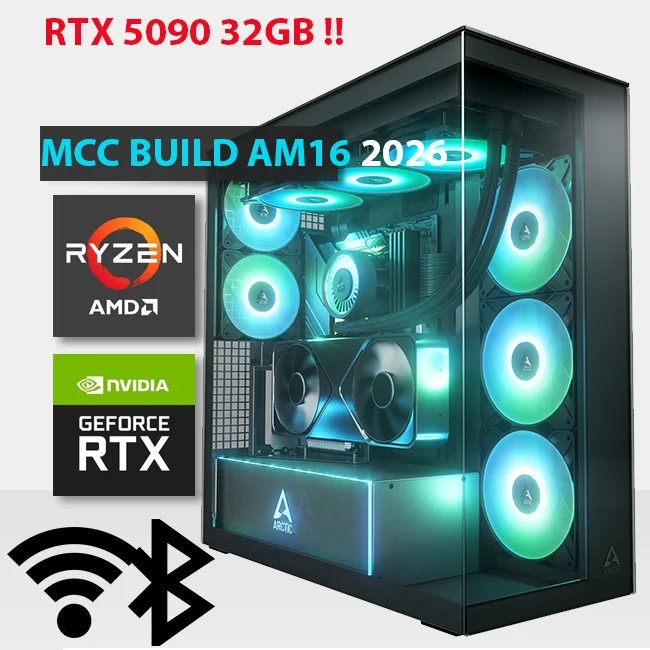 تجميعة ألعاب AMD Ryzen 9 9950X3D مع RTX 5090 سعة 32GB - Thumbnail 2