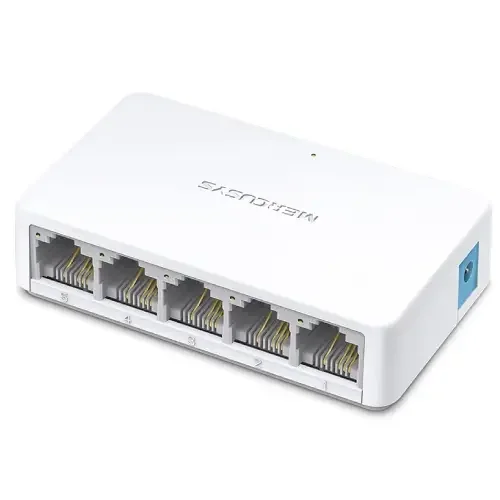 سويتش مكتبي MERCUSYS MS105 بخمسة منافذ بسرعة 10/100Mbps