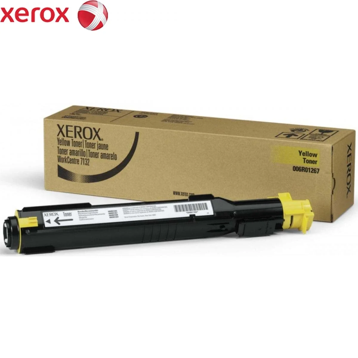 خرطوشة تونر ليزر Xerox 6R1271 أصلية باللون الأصفر
