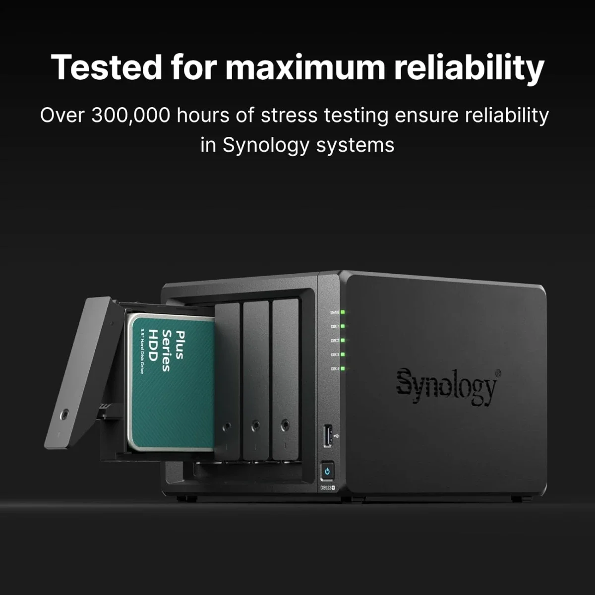 قرص صلب داخلي NAS Synology HAT3300 Plus Series سعة 6TB SATA III مقاس 3.5 إنش - Image 4