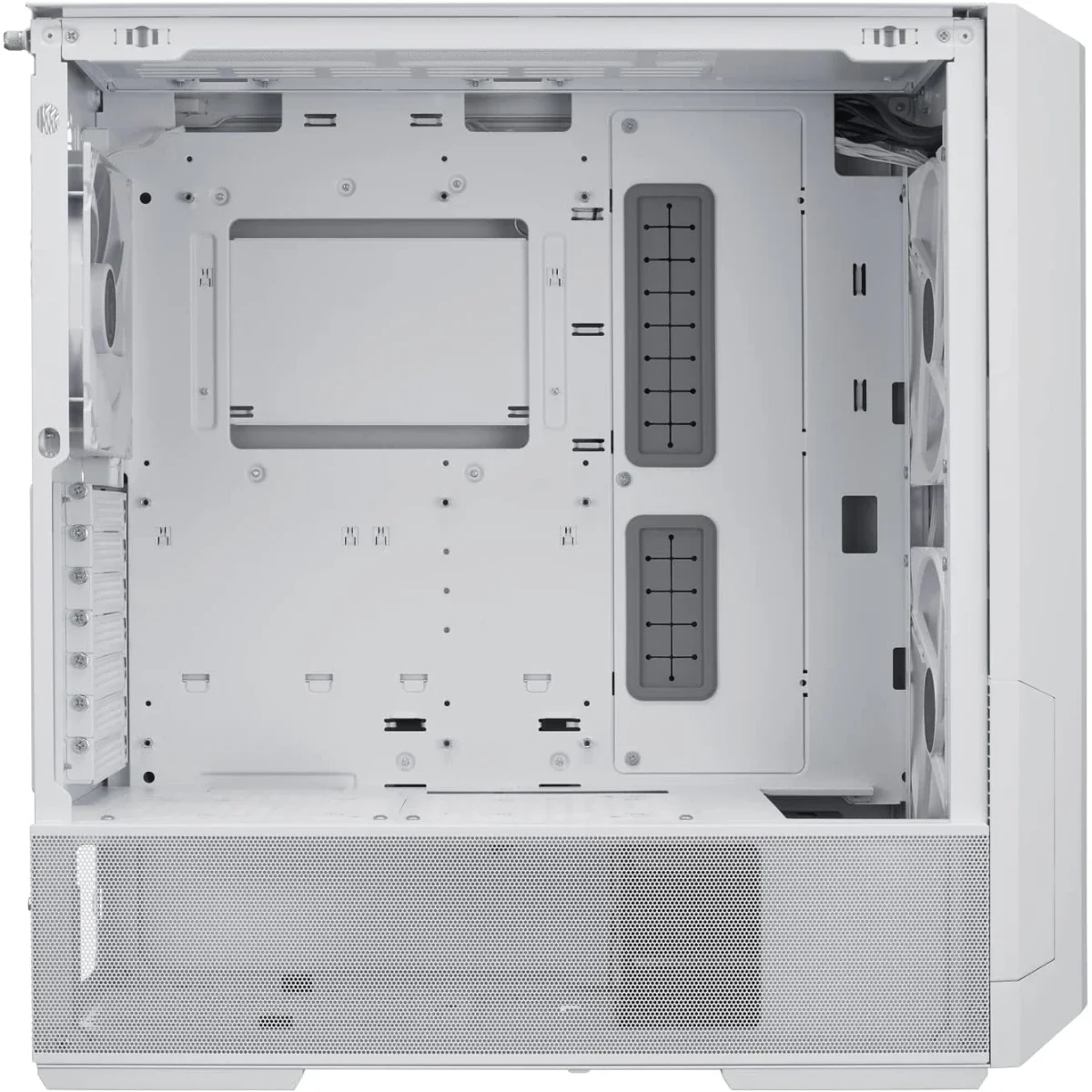 LIAN LI LANCOOL 216RW Mid-Tower Mesh High Airflow ARGB Case with 3 PWM Fans USB Type-C White - Image 3