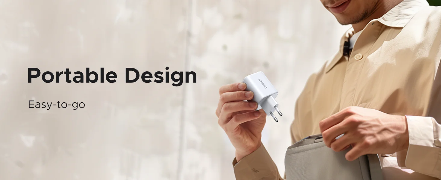 شاحن UGREEN 65053 USB-C GaN سريع 45 واط - Thumbnail 6
