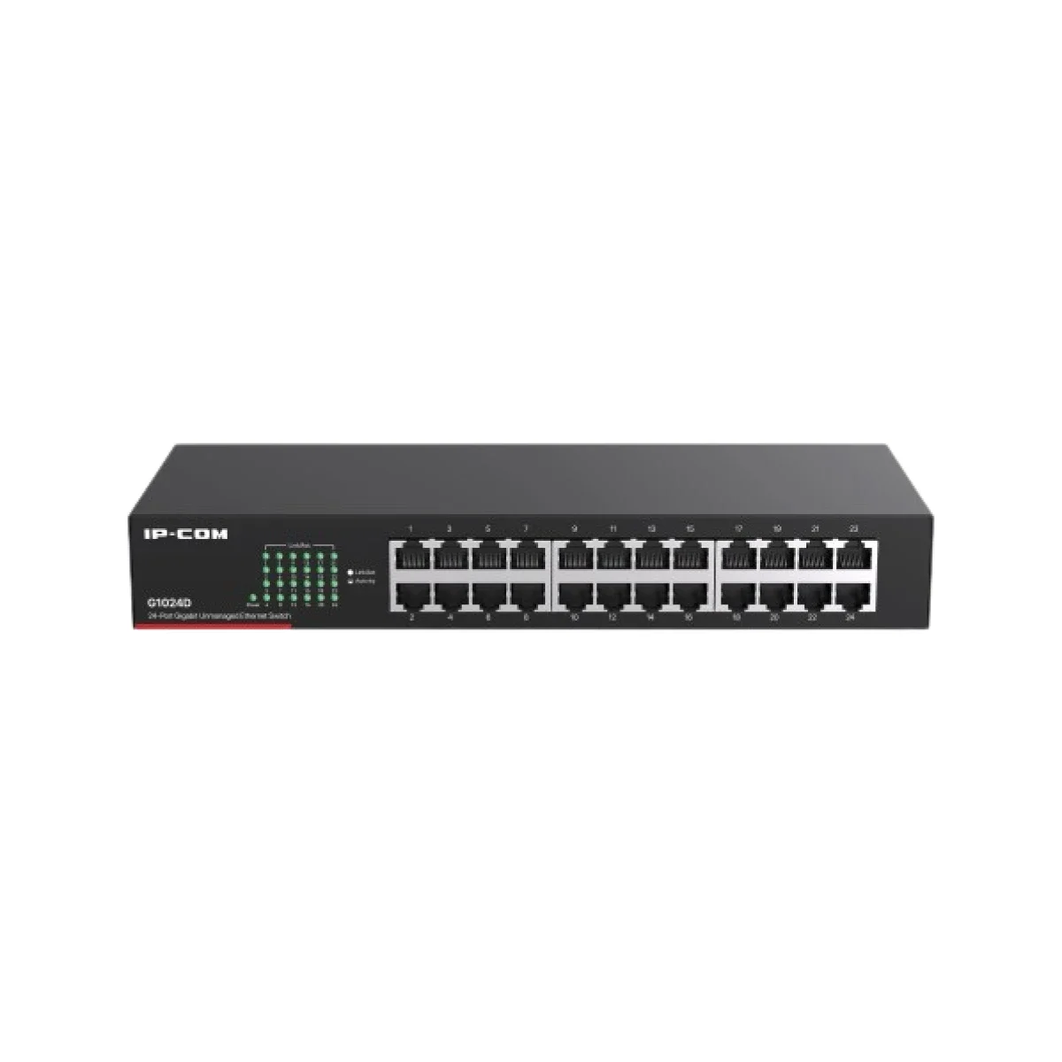 IPCOM 24-Port Gigabit Ethernet Unmanaged Network Switch
