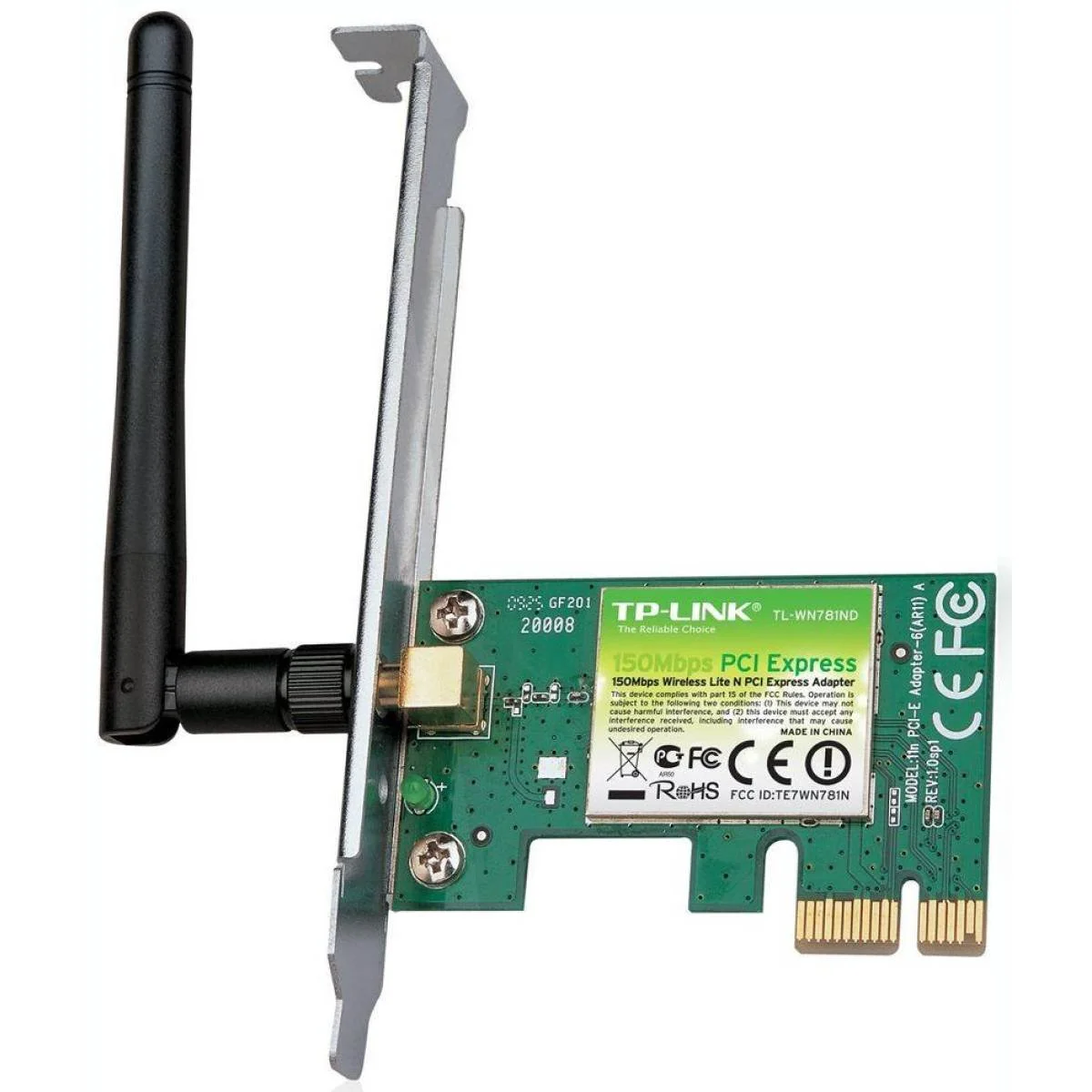 TP-LINK TL-WN781ND Wireless PCI Express Adapter 150Mbps - Image 2