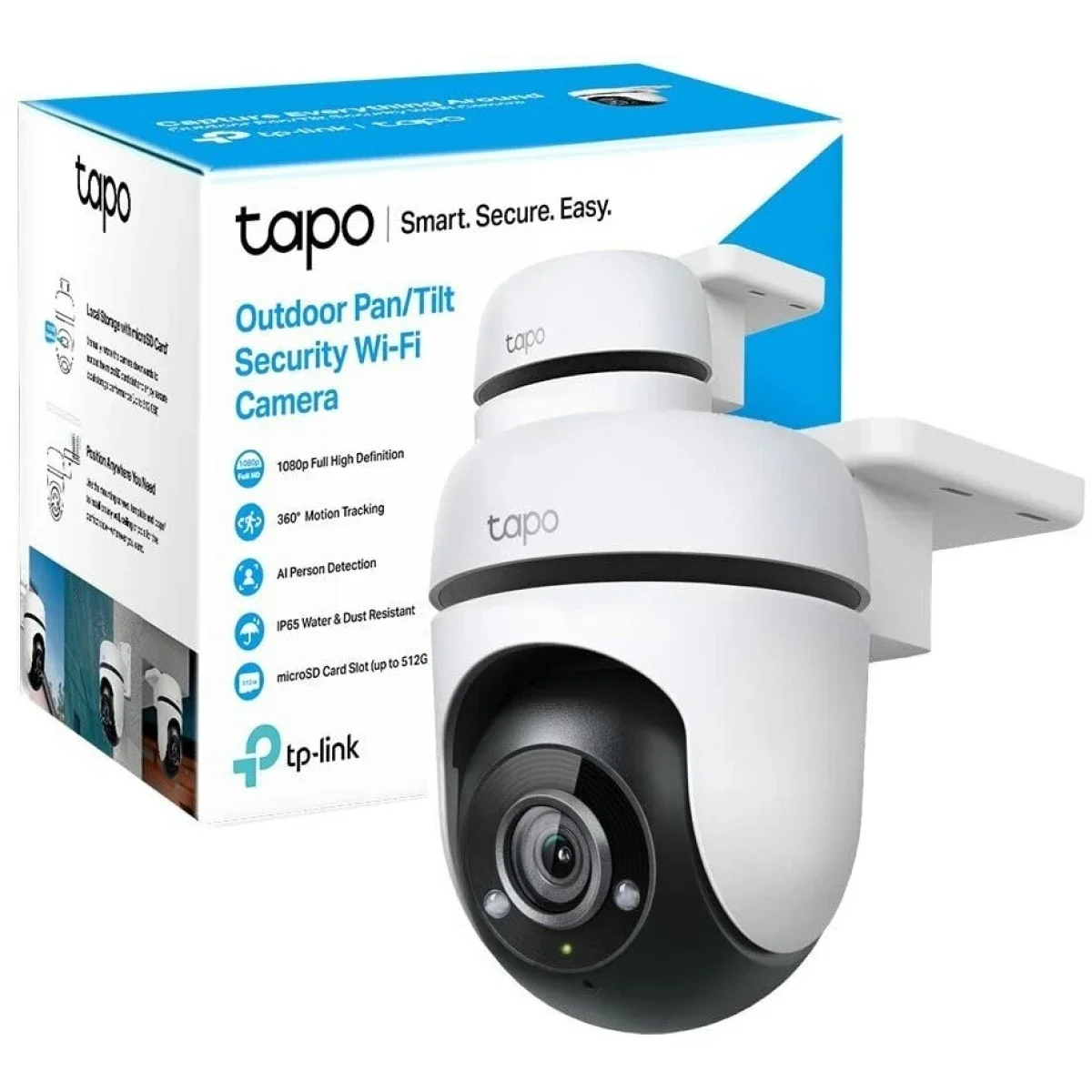 TP-LINK Tapo C500 1080p Full HD 2MP Outdoor Pan/Tilt Wi‑Fi Security Camera