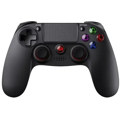يد تحكم Redragon Juno G818 لاسلكية لأجهزة PlayStation 4 وPlayStation 3 والكمبيوتر