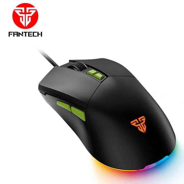 ماوس ألعاب Fantech Phantom II VX6 - أسود - Image 3