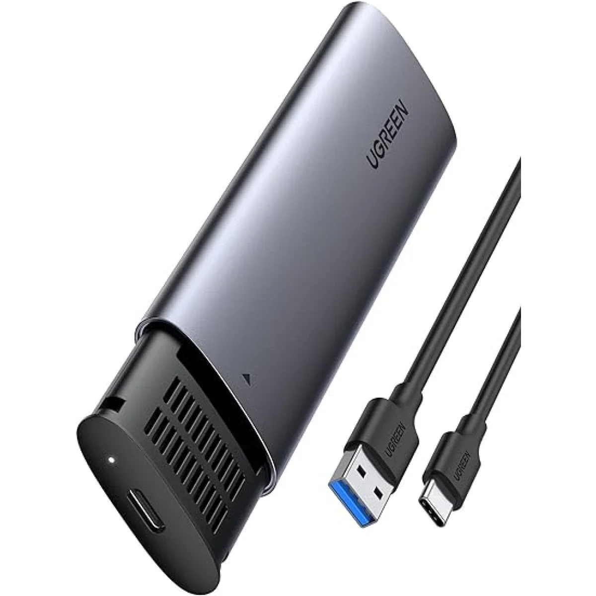 حاوية SSD M.2 SATA NGFF من Ugreen ألمنيوم USB 3.1