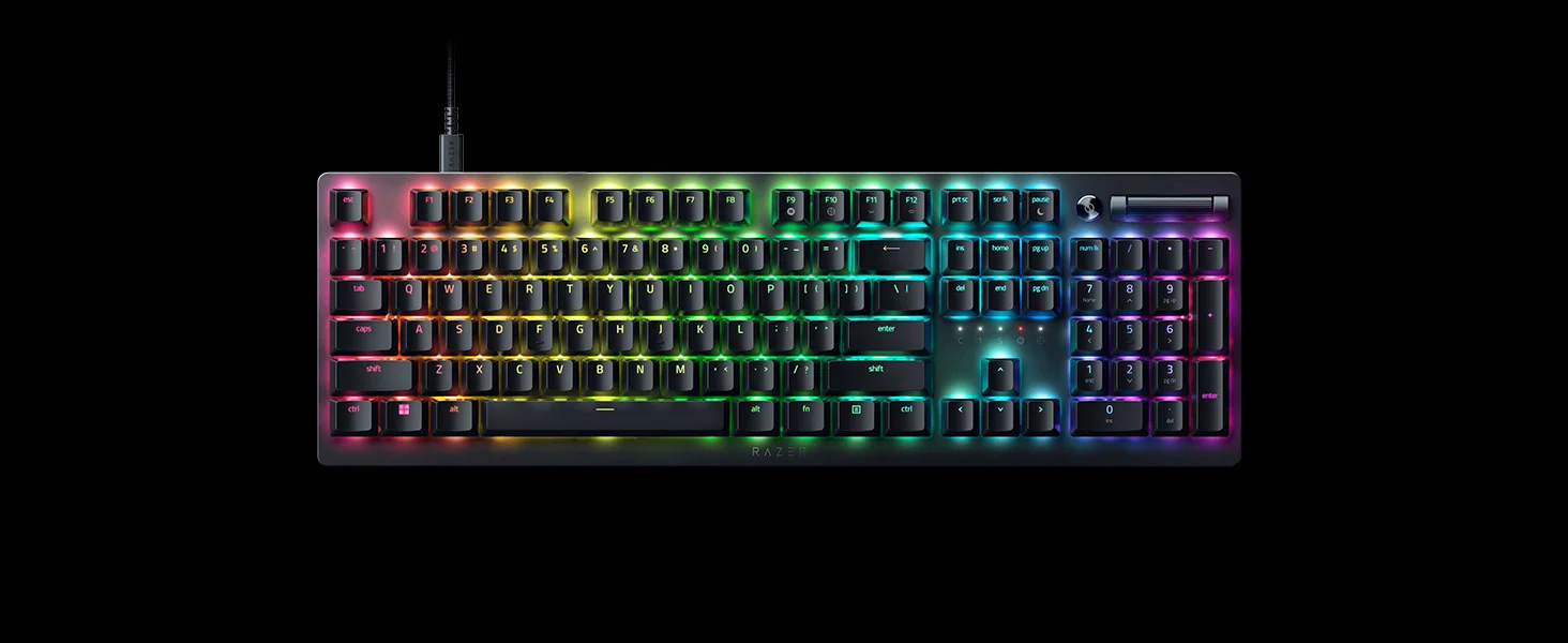 Razer DeathStalker V2 Low-Profile Optical Gaming Keyboard - Linear Red Switches - Thumbnail 15