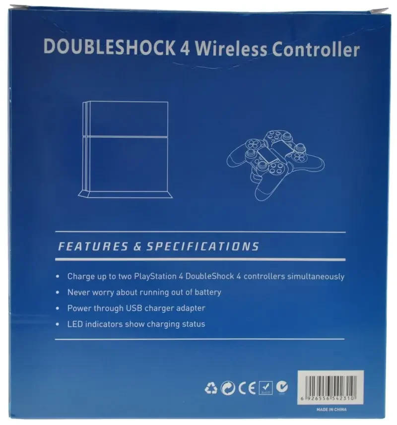 يد تحكم Doubleshock 4 لاسلكية بالبلوتوث متوافقة مع PlayStation 4 (PS4) - Image 3