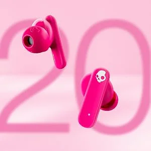 Skullcandy Smokin' Buds Wireless Bluetooth Earbuds, 20-Hour Battery, IPX4, Preppy Blue - Image 6