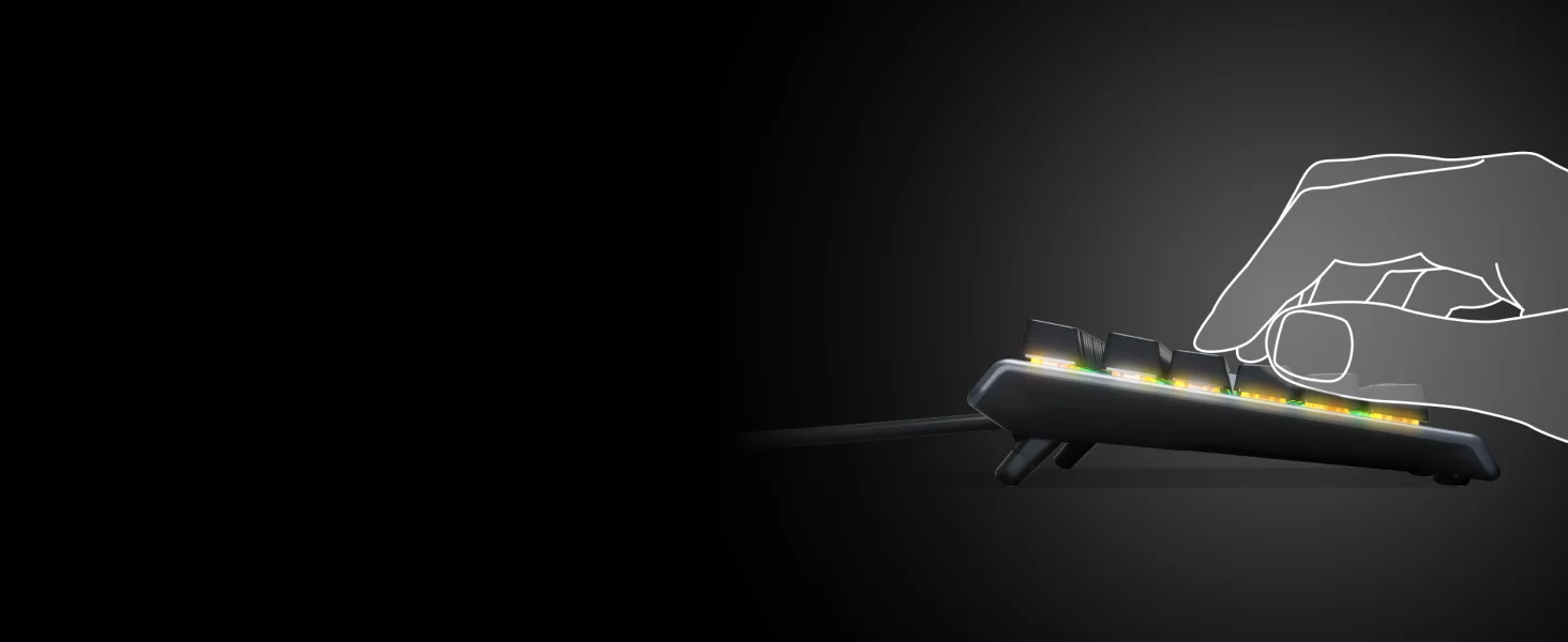 كيبورد ألعاب SteelSeries Apex 3 TKL بدون لوحة أرقام - Thumbnail 10