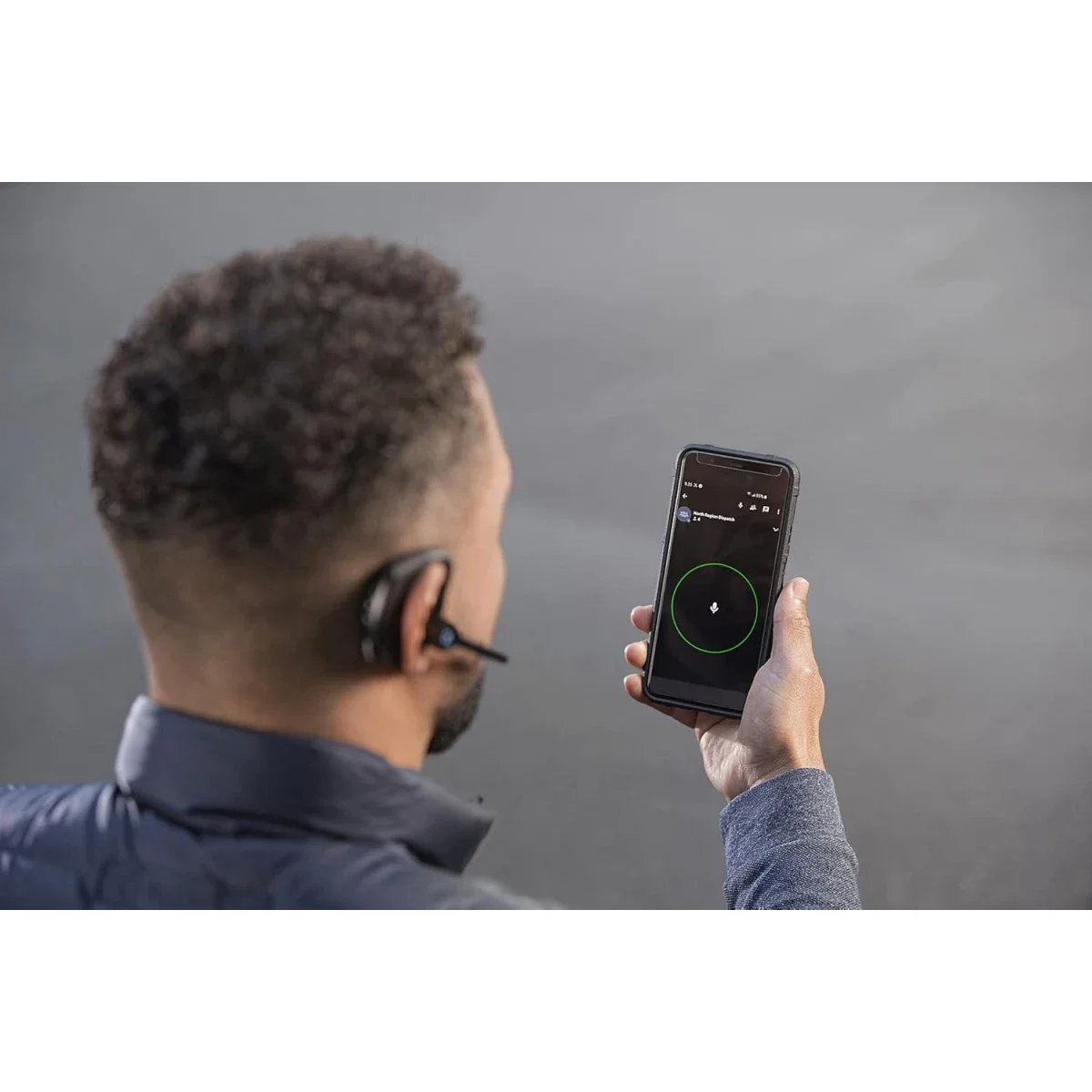 سماعة رأس أحادية BlueParrott M300-XT بلوتوث عازلة للضوضاء سوداء - Image 2
