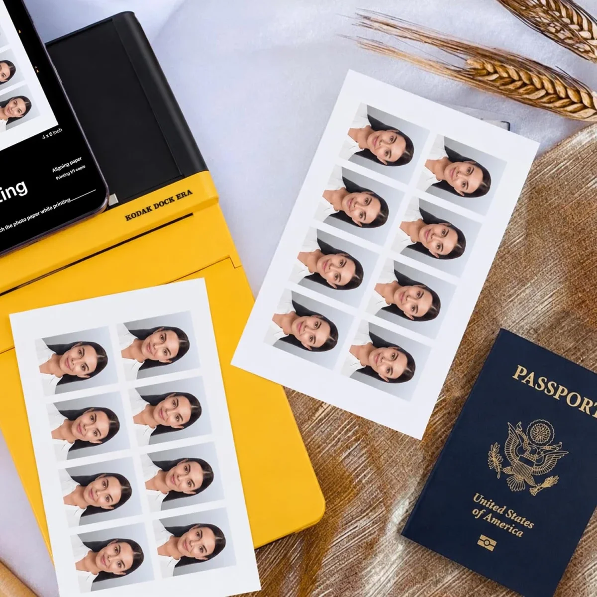 طابعة صور Kodak Dock Era D600 مقاس 10 × 15 سم بتقنية 4PASS مع بلوتوث و8 أوراق - Image 8
