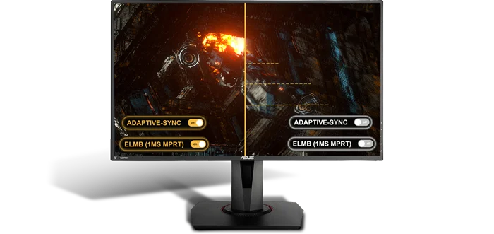 Asus TUF Gaming VG279QM 27-Inch Full HD Fast IPS Gaming Monitor, 280Hz, 1ms, G-SYNC Compatible, Black - Thumbnail 17