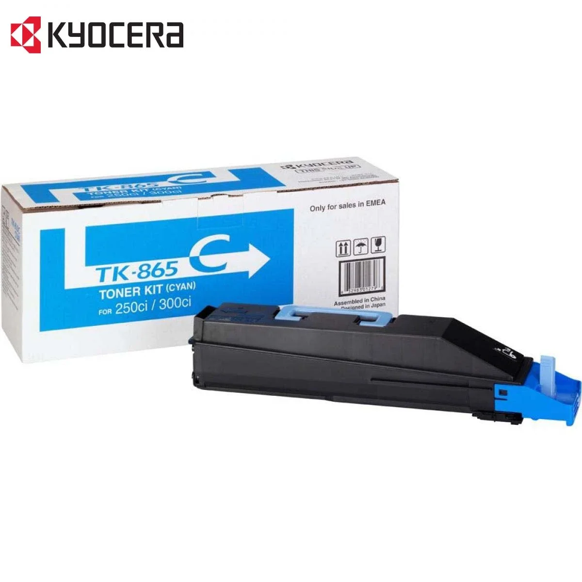 Kyocera TASKalfa 250ci TK-865C Original Cyan Toner