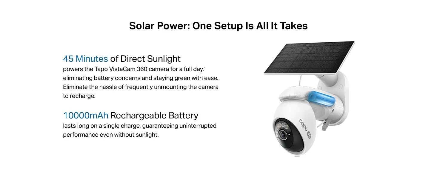 TP-LINK Tapo C660 Kit 4K Wireless Outdoor Battery Security Camera with Solar Panel - Image 17