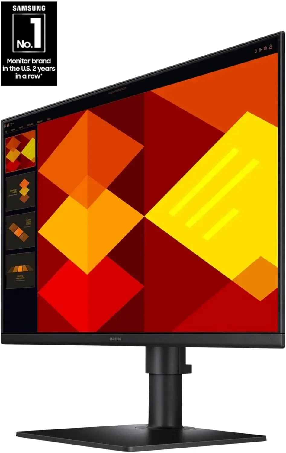 شاشة Samsung S4 S40GD Essential Flat Business Monitor مقاس 24 إنش Full HD IPS 100Hz 5ms - Image 3
