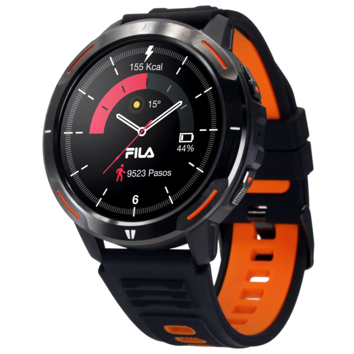 ساعة ذكية FILA SW/52 GPS بشاشة TFT 1.43 إنش ومقاومة IP67 - Image 2