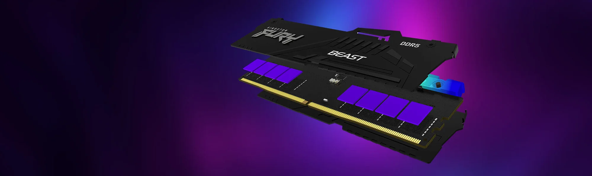 Kingston FURY Beast 32GB DDR5 5600MHz RGB RAM - Image 5