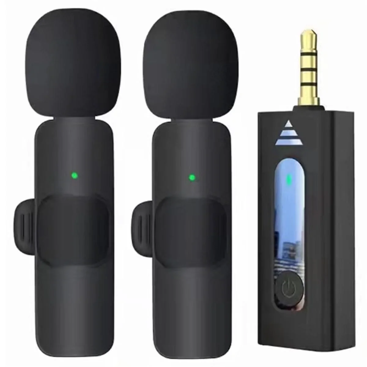 K35 Dual Wireless Microphones with 3.5mm Jack - Image 3