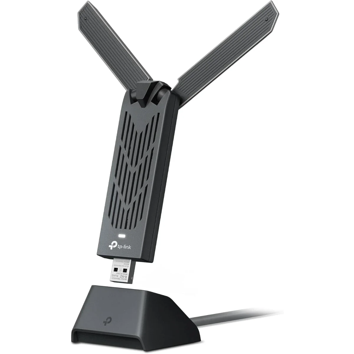 TP-LINK Archer TBE400UH BE6500 Wi-Fi 7 Tri-Band USB 3.0 Adapter for PC - Black - Thumbnail 2