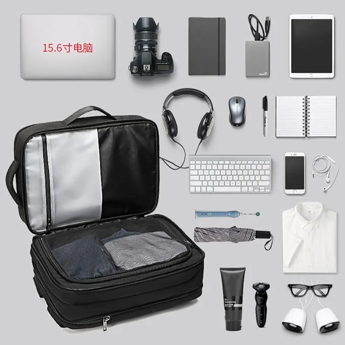 حقيبة لابتوب Arctic Hunter B00345 مقاس 15.6 إنش للظهر واليد - Image 7