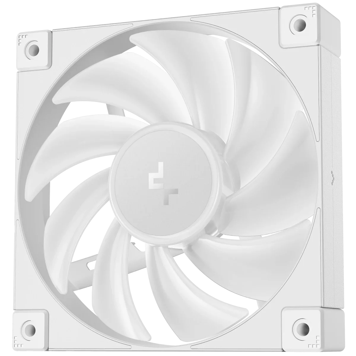 مروحة كيس DeepCool FD12 ARGB مقاس 120 مم عبوة 3 قطع باللون الأبيض - Thumbnail 4