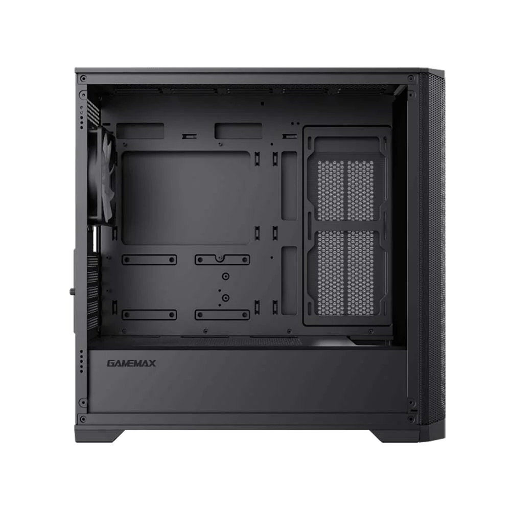 كيس كمبيوتر ألعاب GameMax Destroyer MB أسود بواجهة شبكية Micro-ATX - Image 7