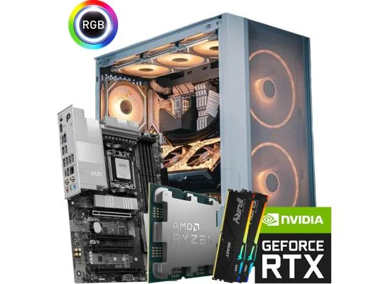 AMD Ryzen 9 9950X3D Gaming PC with RTX 5090 32GB, 64GB RAM & 1TB SSD - Image 2
